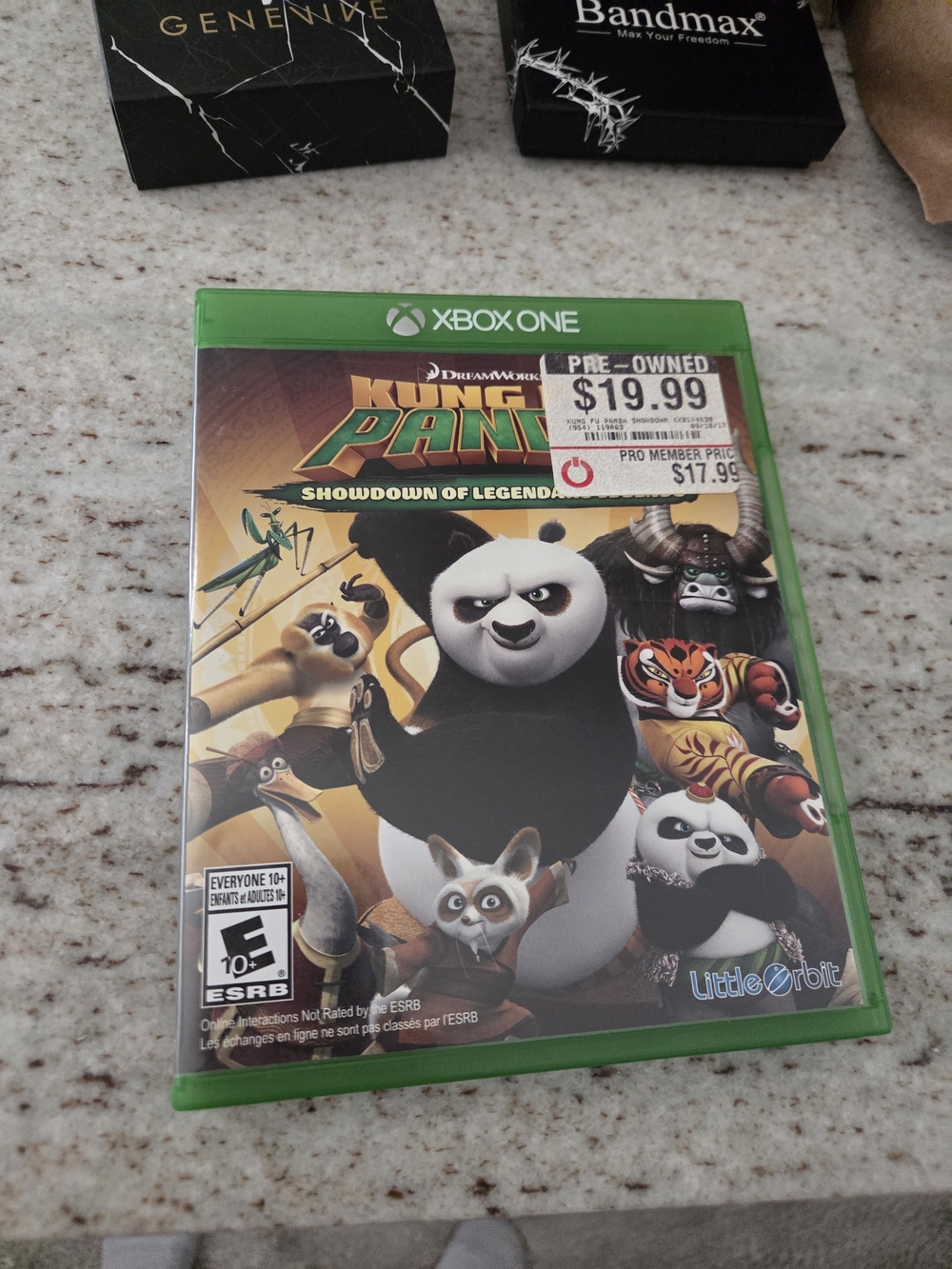 Xbox One Kung Fu Panda: Showdown of Legends (Green Case)